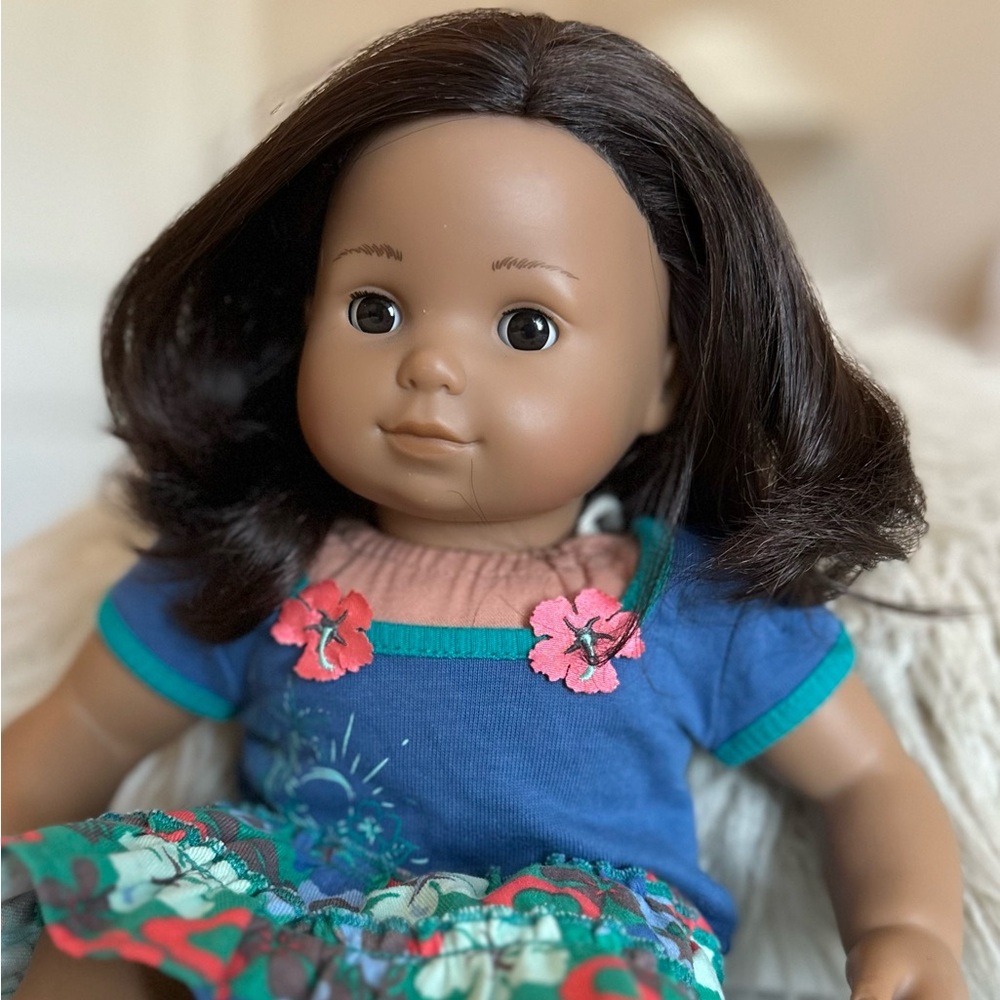 American Girl Bitty Twin Doll with Blue Dress